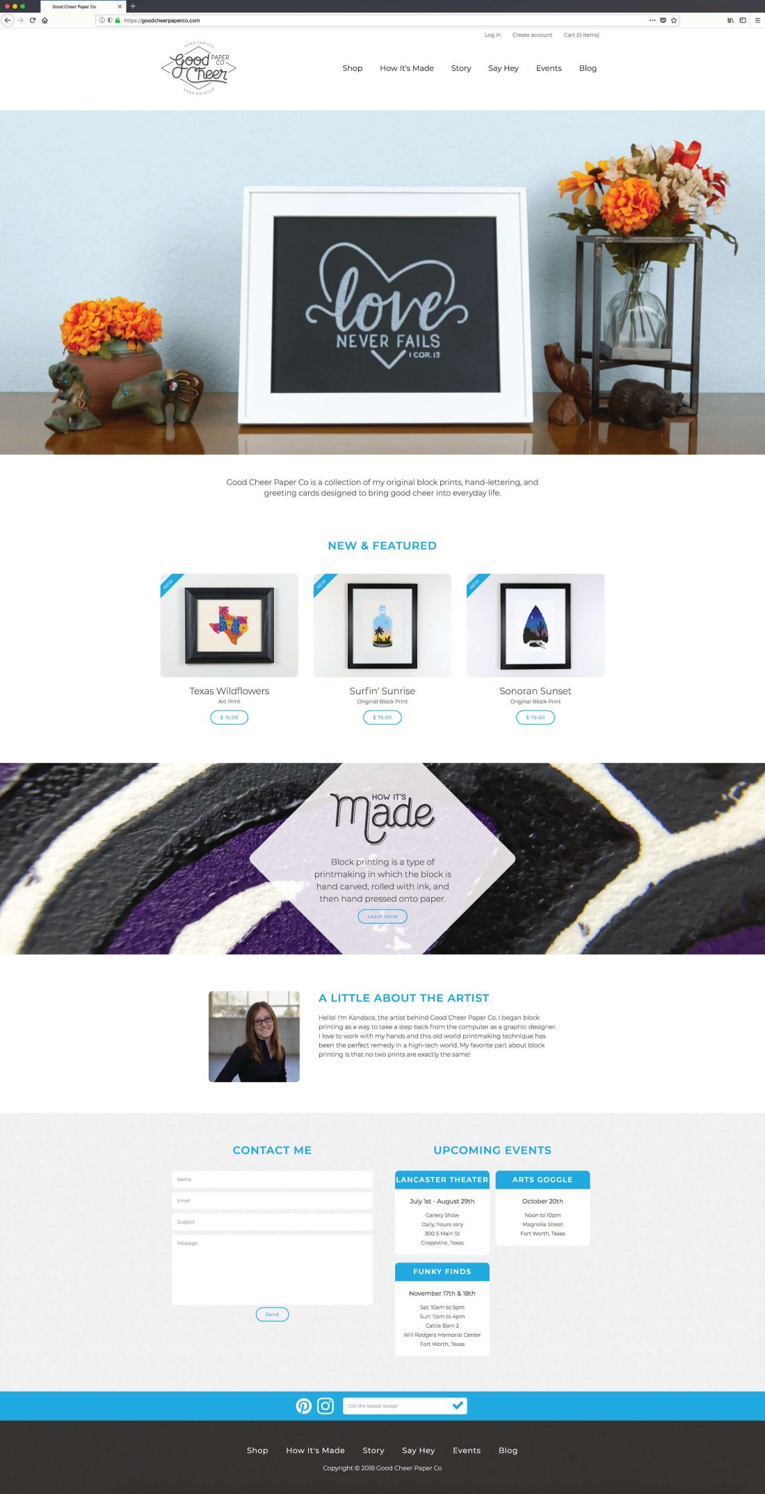 Good Cheer Paper Co Home Page